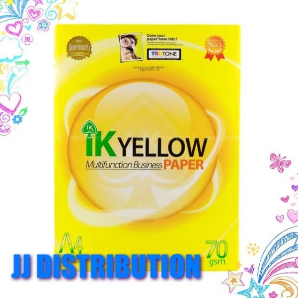 IK Yellow Multifunction Business A4 PAPER 70gsm [ 500s ]