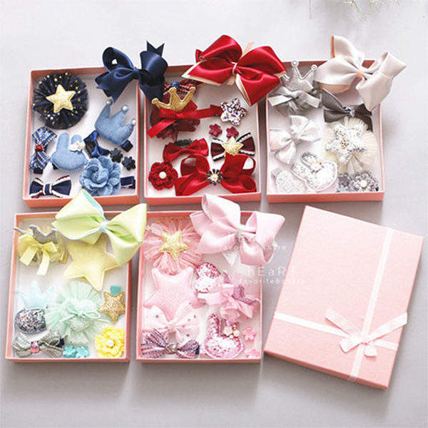 Bow Children's Classic Hair Accessories Gift Set