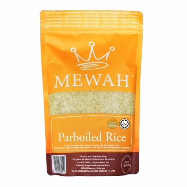 Mewah Parboiled Rice 1KG