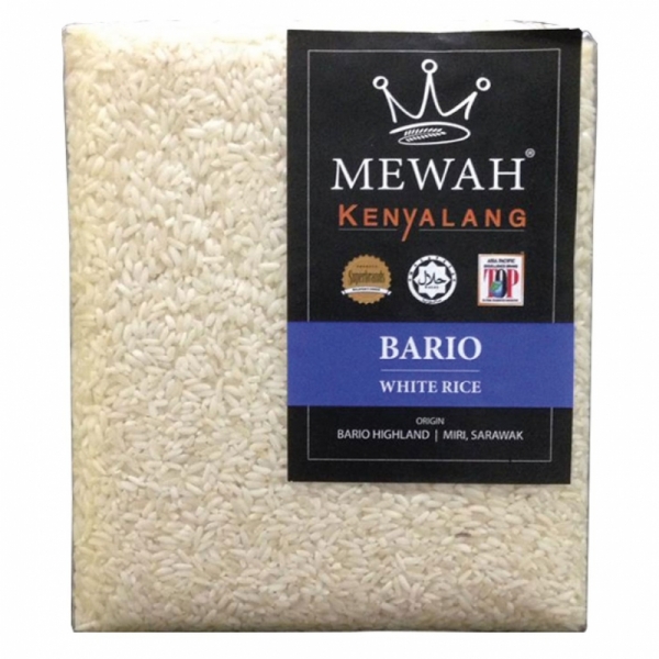 Mewah Bario White Rice 1KG