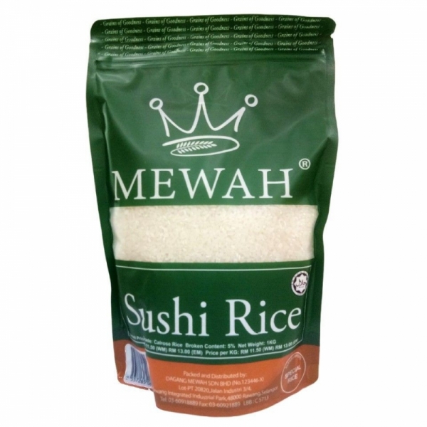 Mewah Sushi Rice 1KG