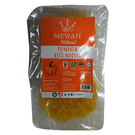 Mewah Natural Pumpkin Rice Noodle 100g