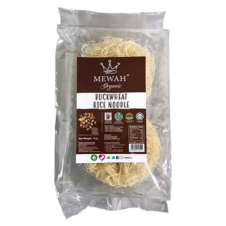 Mewah Organic Buckwheat Rice Noodle 100g
