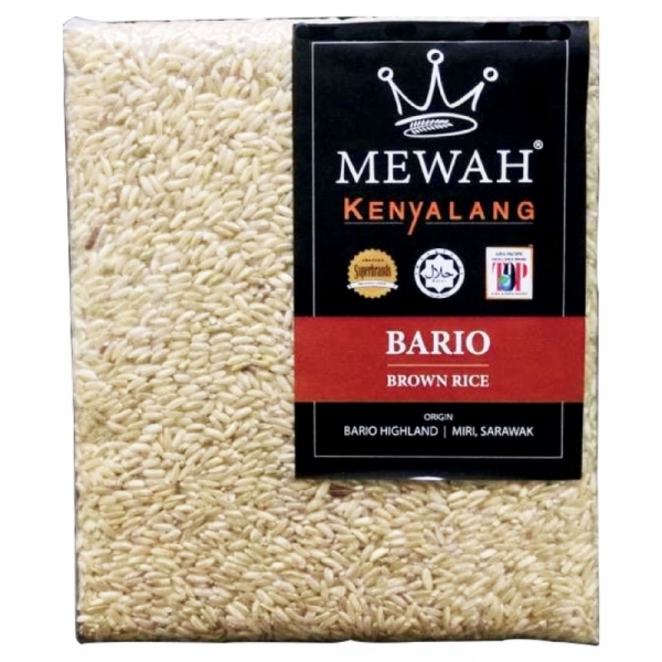 Mewah Bario Brown Rice 1Kg