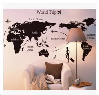 iStyle創意壁貼 世界地圖