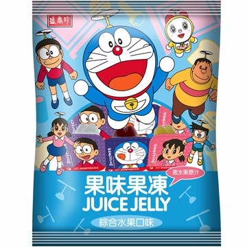 Sheng Xiangzhen Doraemon Fruity Jelly (Comprehensive Flavor) 1000g (Pack)
