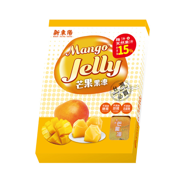【Xin Dongyang】Taiwan Fruit Mango Jelly 500g