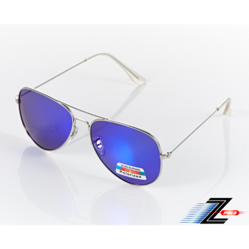 (Z-POLS)※ Aspect Z-POLS Ray-Ban Retro Style ※ Polaroid top plating multi-layer anti-UV400 polarizing glasses, the new listing! (Blue 288 multi-layer plating)