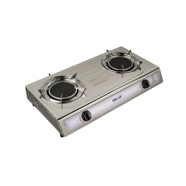 Milux Double Gas Infrared Stove MSS8122IR