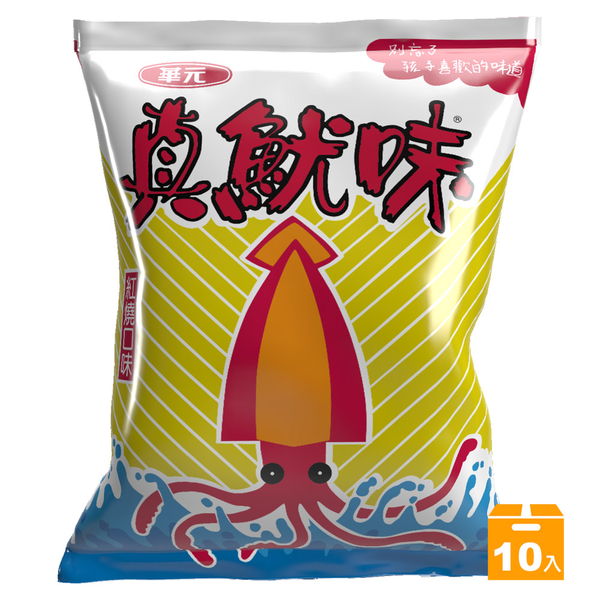 Huayuan Real Squid Flavor Braised Flavor 96g (10 packs/box)