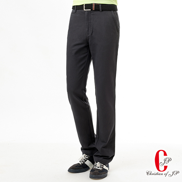 (JYIPIN)Christian neat design elastic casual pants_grey (HW807-1)