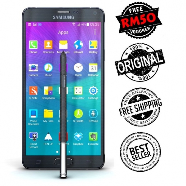 [CNY 2021] 🇲🇾 Ori Samsung Note 4 N9100 Dual Sim 4G LTE [16GB+3GB RAM] Full Set 97% Like New Refurbished [1 Mth Warranty]