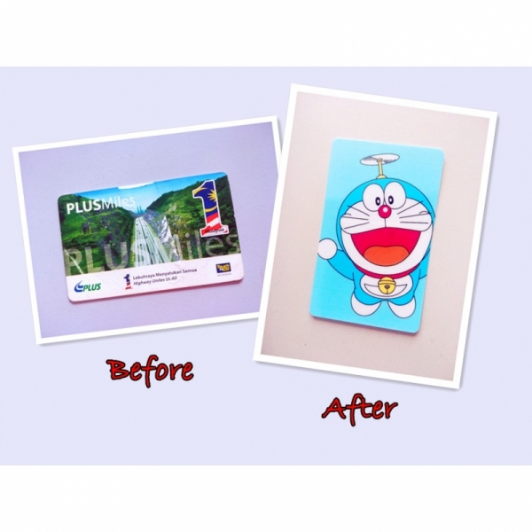 Doraemon Cute Card Sticker Touch N go Sticker
