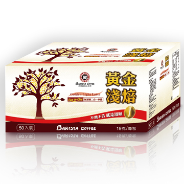 《西雅圖》黃金淺焙無加糖二合一拿鐵(50入/盒)
