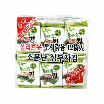 Korea 12 bags of seaweed
