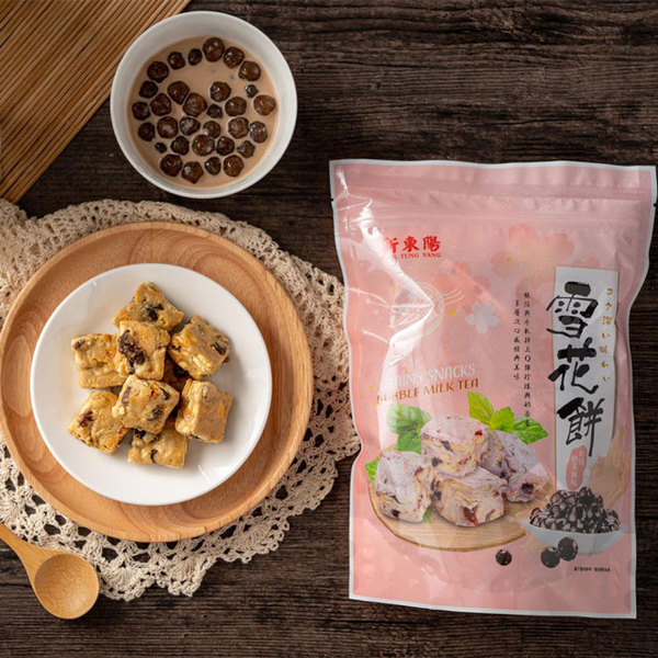 【新東陽】雪花餅-珍珠奶茶風味180g