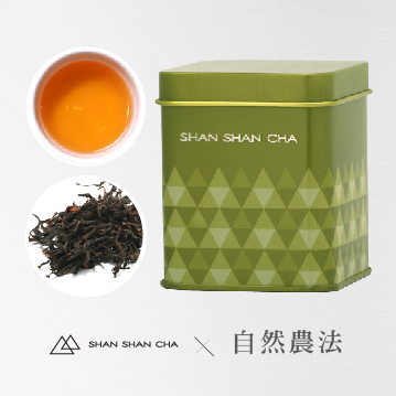 [Shan Shan Lai Tea] Natural Farming Method Tea, Honey Fragrant Black Tea (30g/can)
