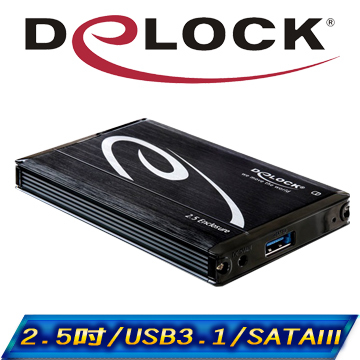 (Delock)Delock 2.5 inch SATA SSD Drive Enclosure (9.5mm) Type C ? ports -42,555