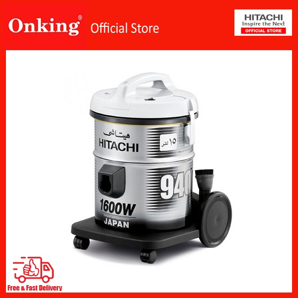 Hitachi 1600W Vacuum Cleaner Pail CV940YPG