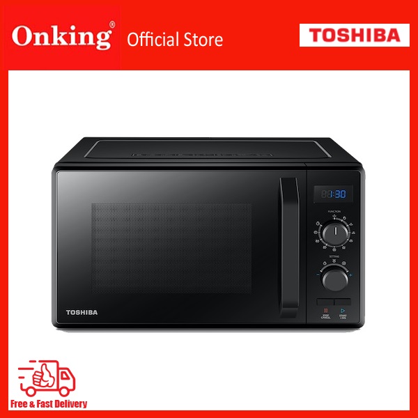 Toshiba 24L Microwave With Grill MW2AG24PFBK