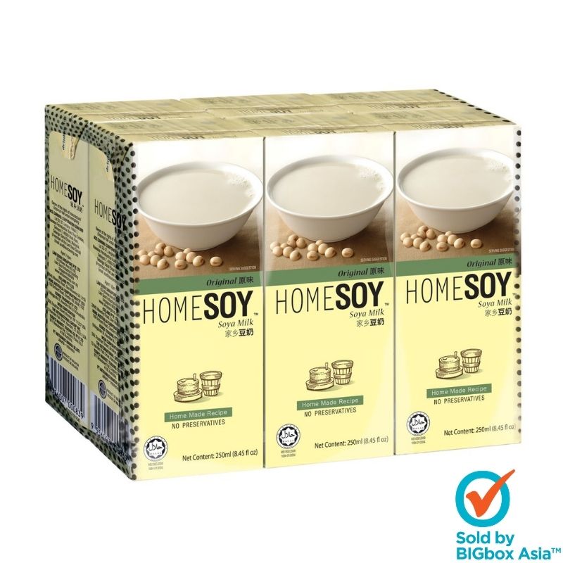 Homesoy Soya Milk 250ml x 6s - Original