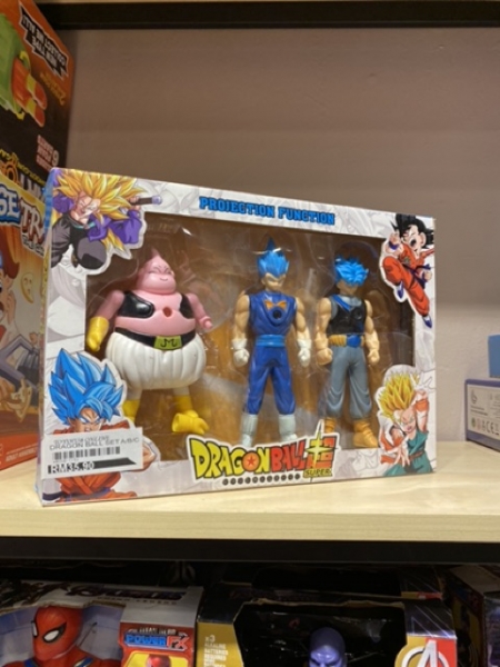 Dragon Ball Projection Function Figure Toys 3Pcs Set Toy’s For Boys