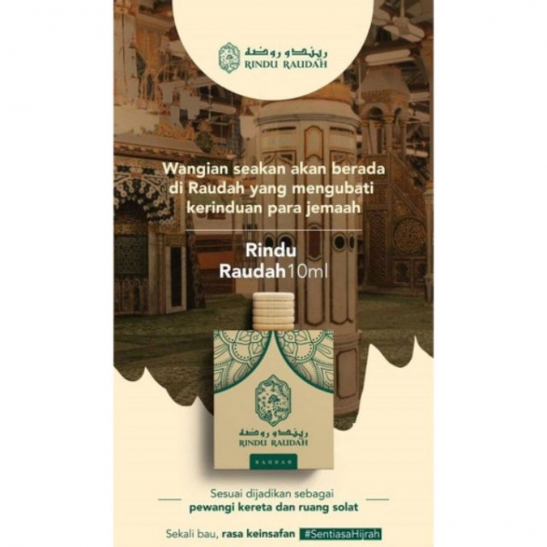 Rindu Raudah Air Freshener + Free Gift 🔥💯Authentic [Readystock] 🔥
