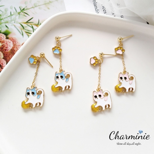 Ready Stock) Korean and Japanese Style Fairy Tale Drop Earrings