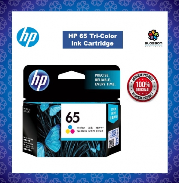 HP 65 Tri-color Original Ink Cartridge