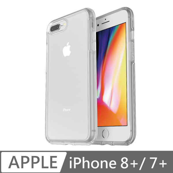 (OtterBox)OB iPhone 7+/8+ Symmetry Colorful Transparent Case - Clear Transparent