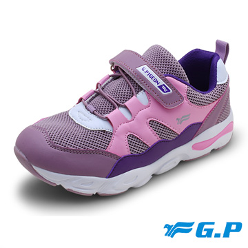 (g.p)[GP children's flying woven breathable comfortable casual shoes] P6934B-44 bright pink (SIZE: 32-37 total two colors)