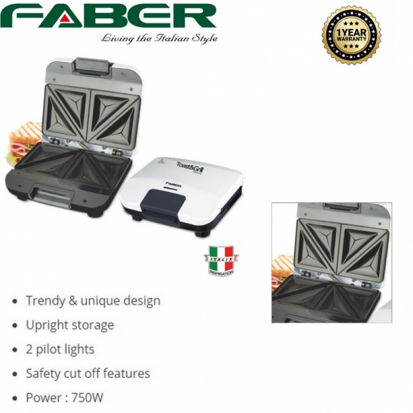 Faber Toast & Grill Sandwich Maker (FSM 610)
