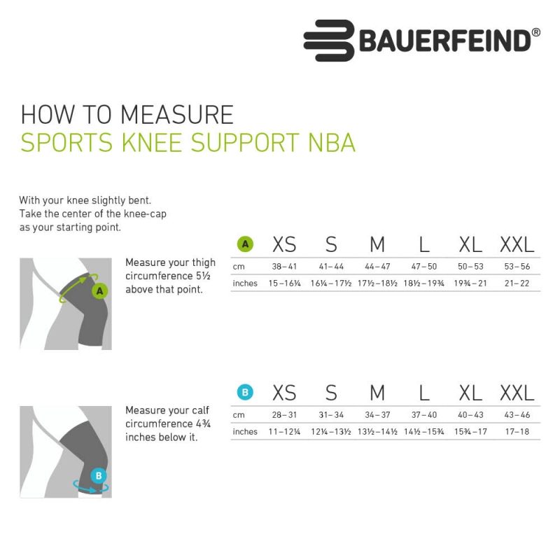 Bauerfeind Sports Knee Support NBA XS-XXL