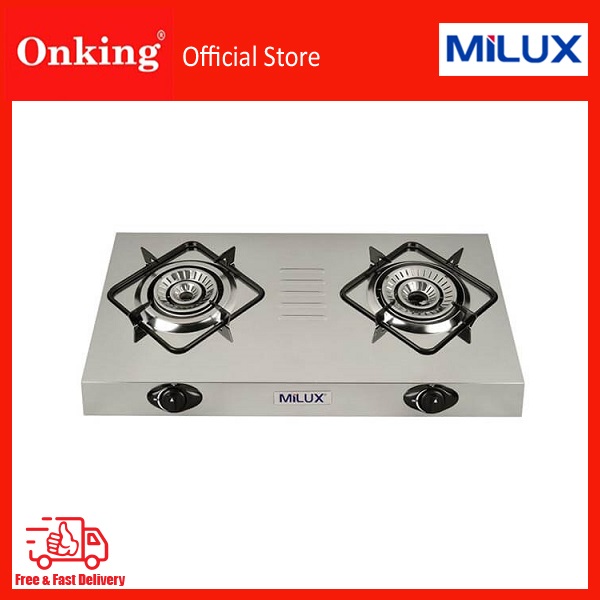 Milux Double Gas Stove MSS2800