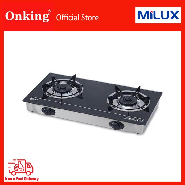 Milux Double Gas Stove MSG6300