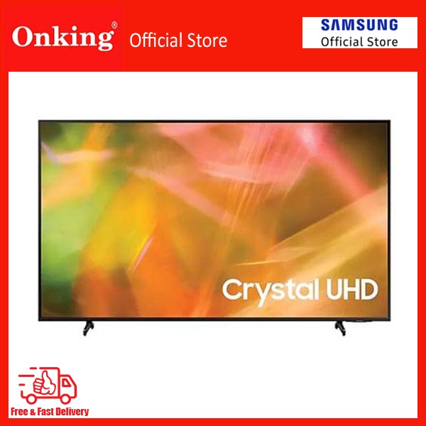 Samsung 55” Crystal UHD 4K Smart TV UA55AU8000