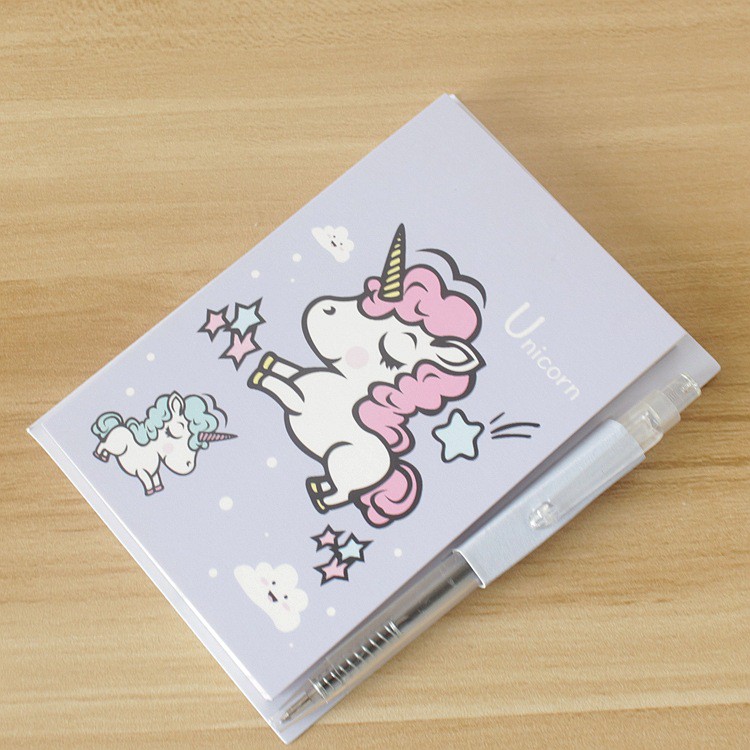 Unicorn Cute Colourful Notebook School Office Stationary Note Book
