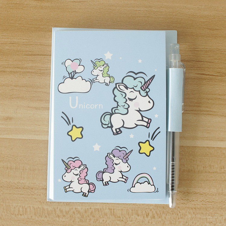 Unicorn Cute Colourful Notebook School Office Stationary Note Book