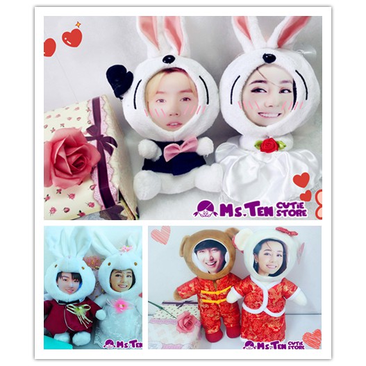 Creative Special Gifts Customized DIY 3D Face Toys Mickey Boy