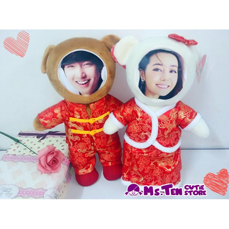 Creative Special Gifts Customized DIY 3D Face Toys Couple Set Wedding Love