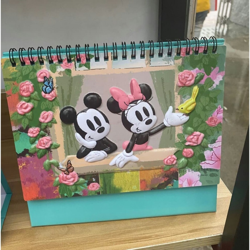 Disney Tsum Tsum Mickey Mouse Minnie Hello Kitty Cute Calender Desk Table Calendar 2021