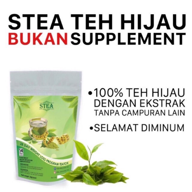 STEA Organic & Pure Green Tea (Formerly known as SlimTea)