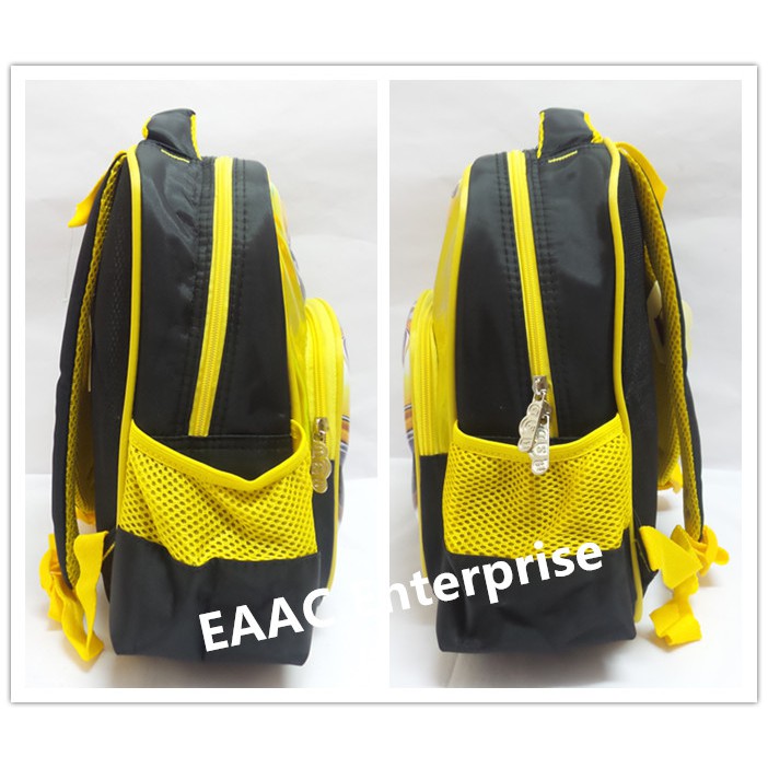 Quality Bumble bee Transformer Kindergarten Primary School Bag Backpack Beg Sekolah Darjah 1-3 Tadika