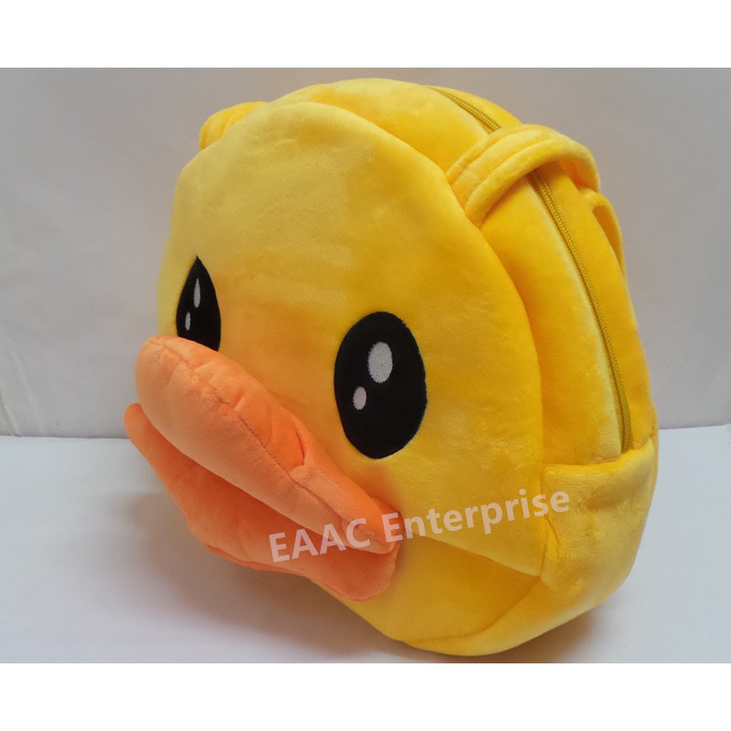 Cartoon Yellow Duck Shoulder Bag Handbag School Shopping Tuition Bag