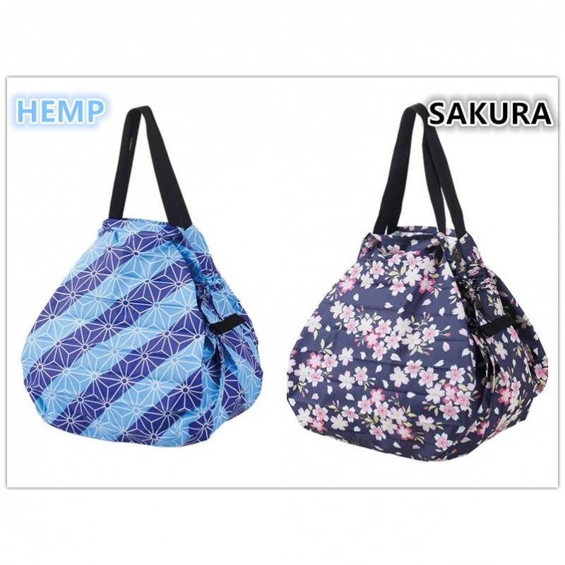 READY STOCK! Shupatto Eco Easy Foldable Compact Bag Japan Design M size