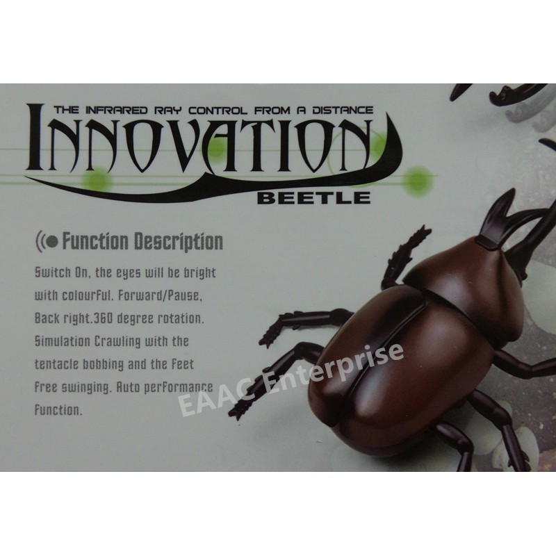 Innovation RC Infrared Control Bettle Funny Toys for Kids