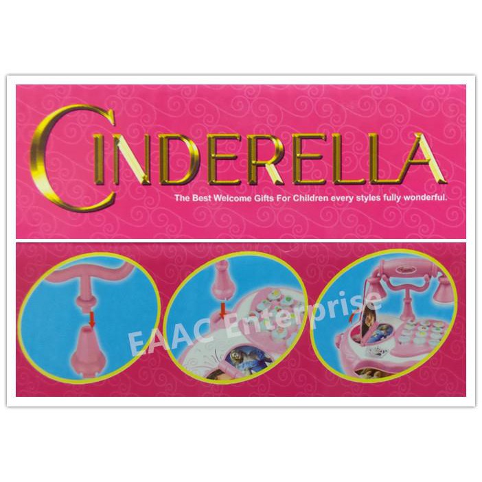 Cinderella Cute Musical Phone Toys