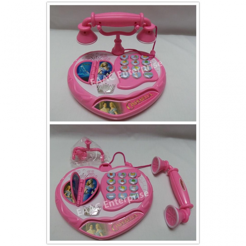 Cinderella Cute Musical Phone Toys