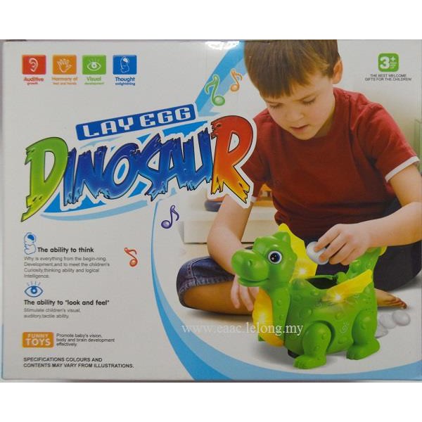 CLEARANCE Dinosaur Lay Eggs Toys with Music and Light - A toy for kids