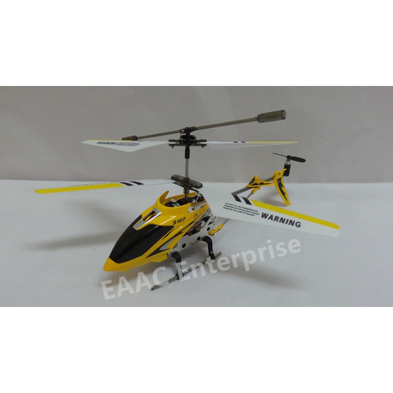 Syma S107G RC Indoor Helicopter 3CH with Gyro Drone Yellow & Red Colour
